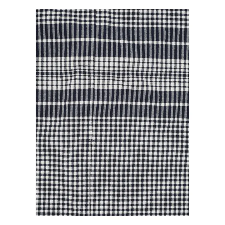 Chemise | Bleu marine - Ecru- Image produit n°1