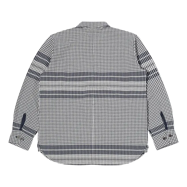 Shirt | Navy blue - Off-white