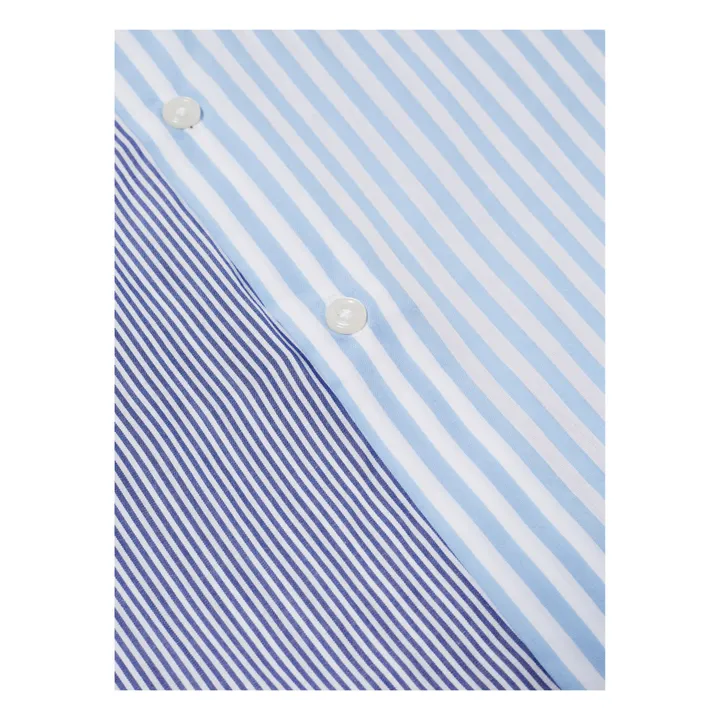 Camicia con taschino quadrato | Blu- Immagine del prodotto n°1