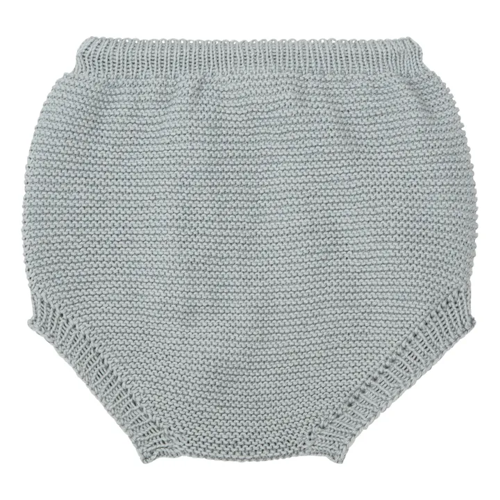Knitted Bloomers | Grey blue- Product image n°1