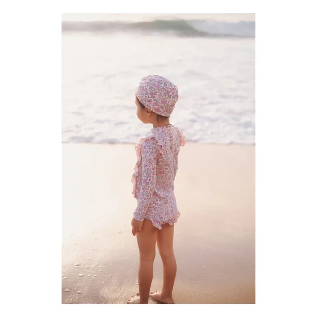 Culotte de bikini de poliamida reciclada Zaca | Crudo