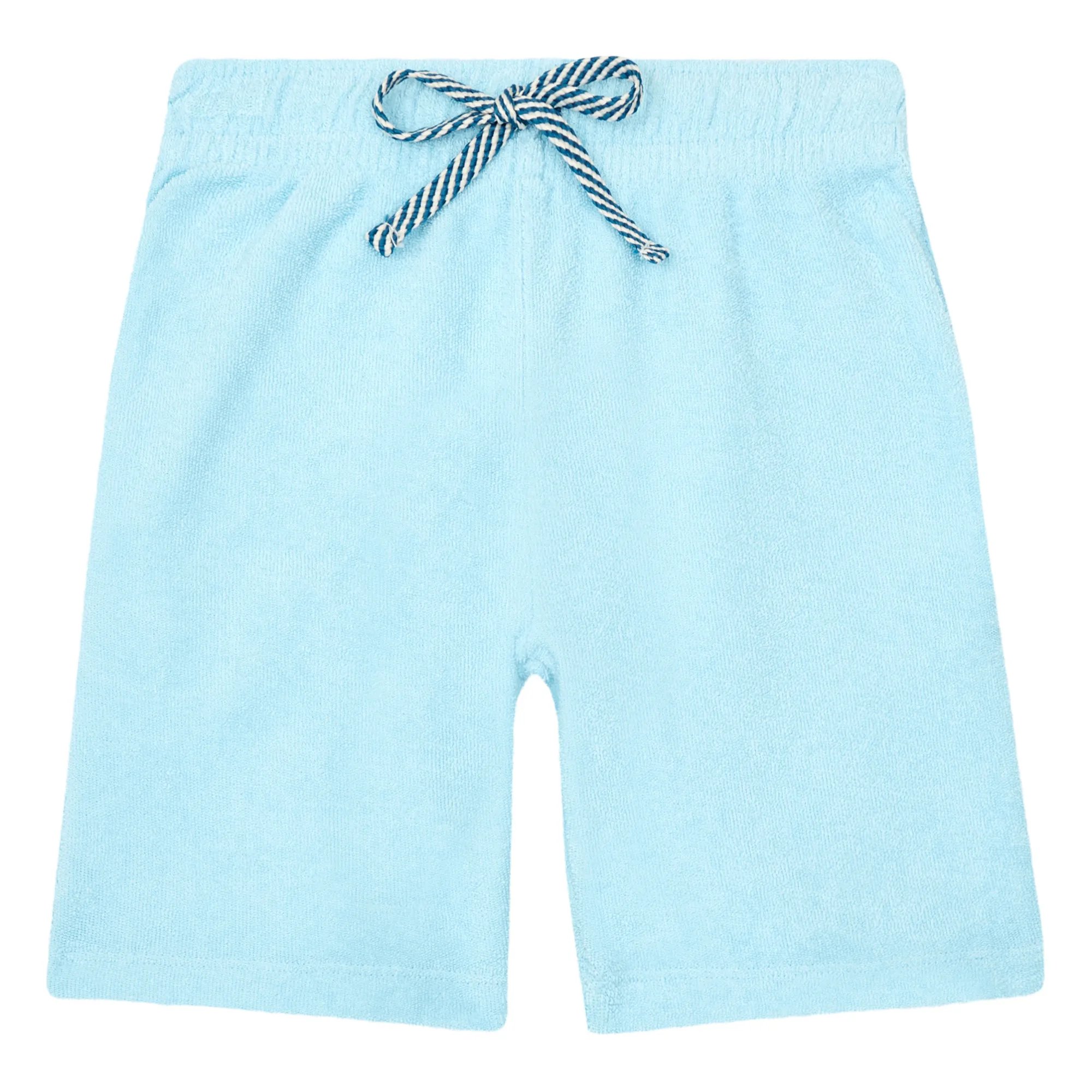 Gold, Olalala Pale Blue Boris Terry Bermuda Shorts