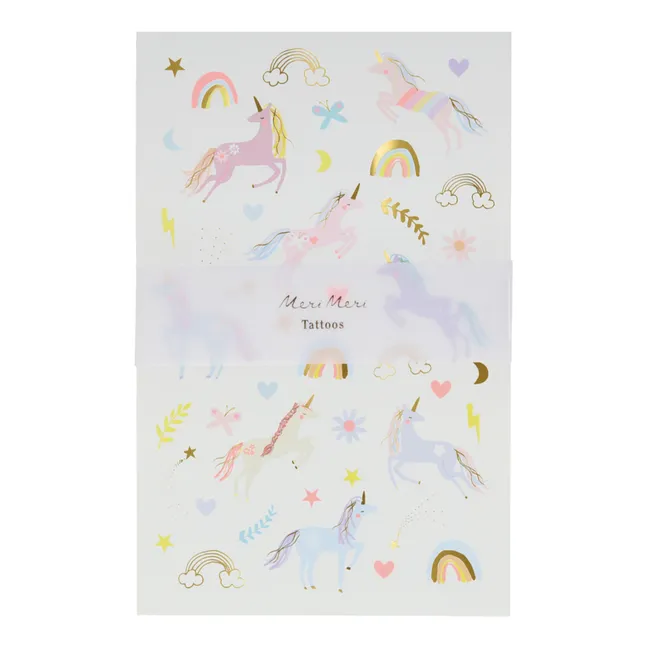 Temporary Unicorn Tattoos