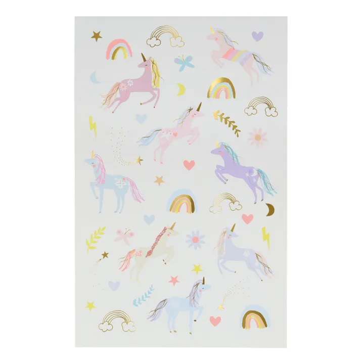 Tatouages temporaires Licorne- Image produit n°2