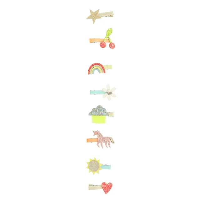 Pinzas para el pelo Iconos - Juego de 8