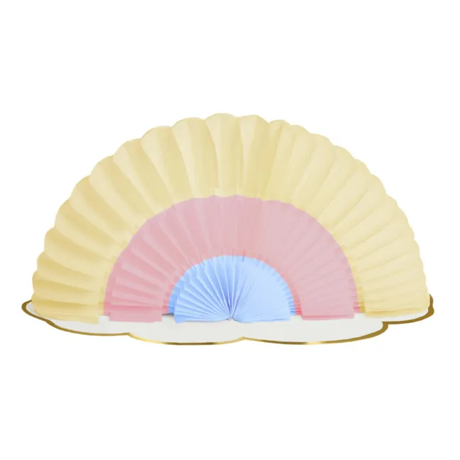 Decorazioni Arcobaleno a nido d'ape - Set di 3