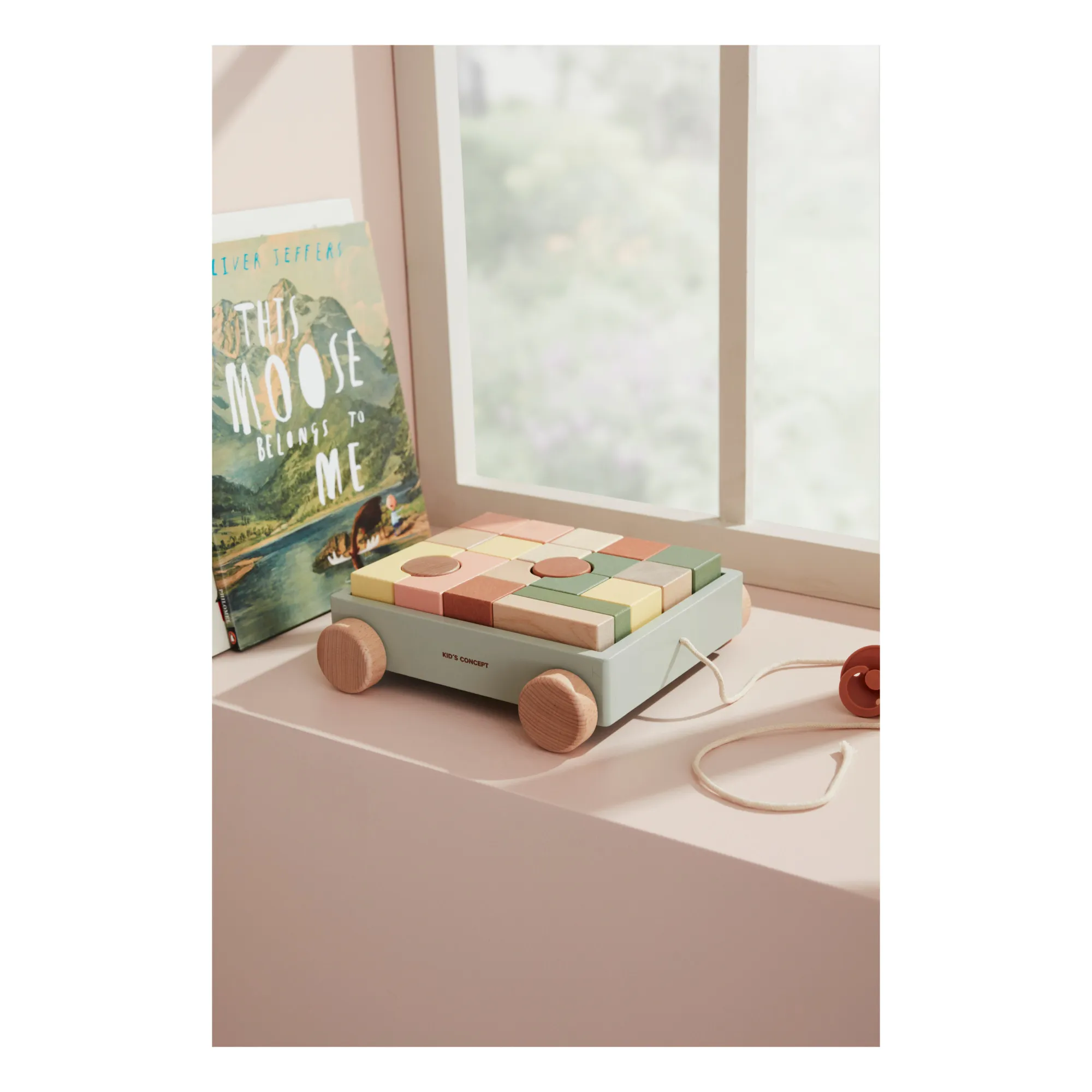 Kid's Concept - Wagon avec formes Edvin (Kid's Concept) - Image 2
