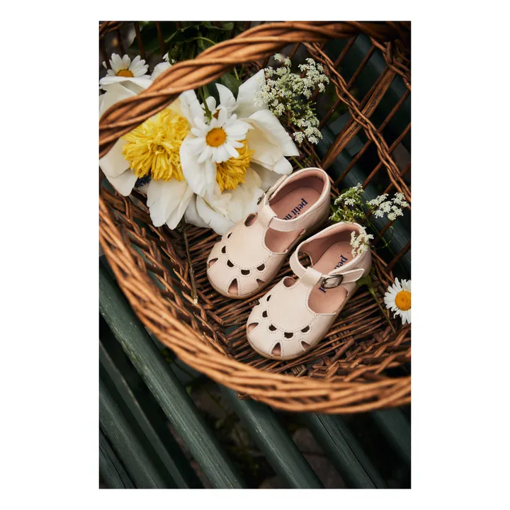 Sweetheart Velcro Sandals  | Cream- Product image n°5