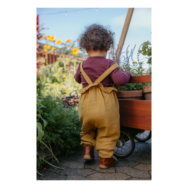 Bootie Lace-up Sneakers | Cognac