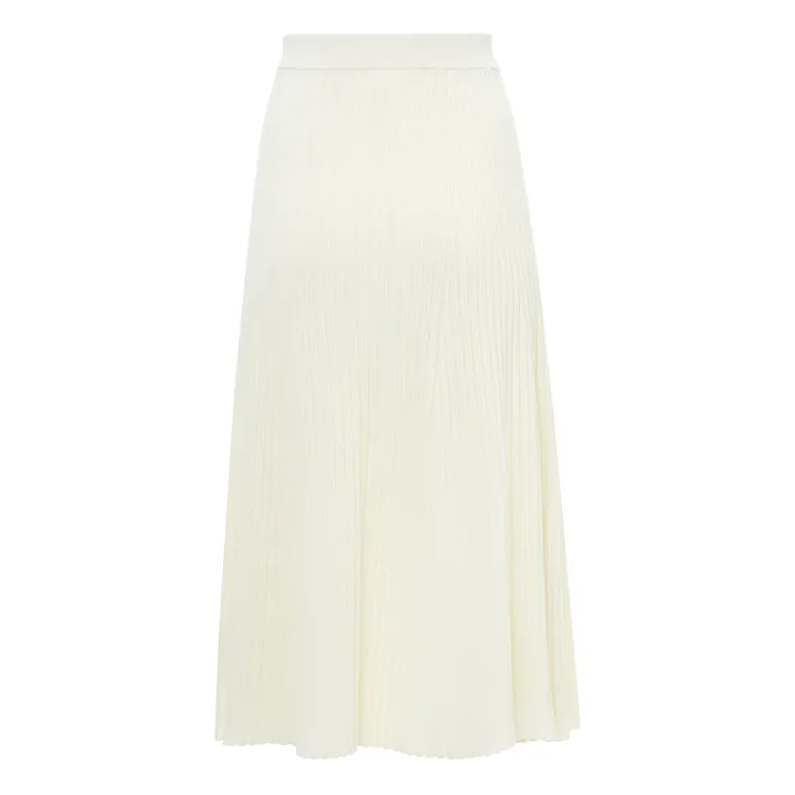 Jupe Coton Bio - Collection Femme | Ecru- Image produit n°1