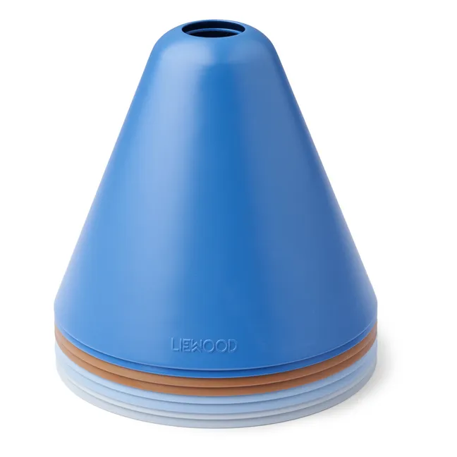 Coni - Set di 8 | Blu acqua