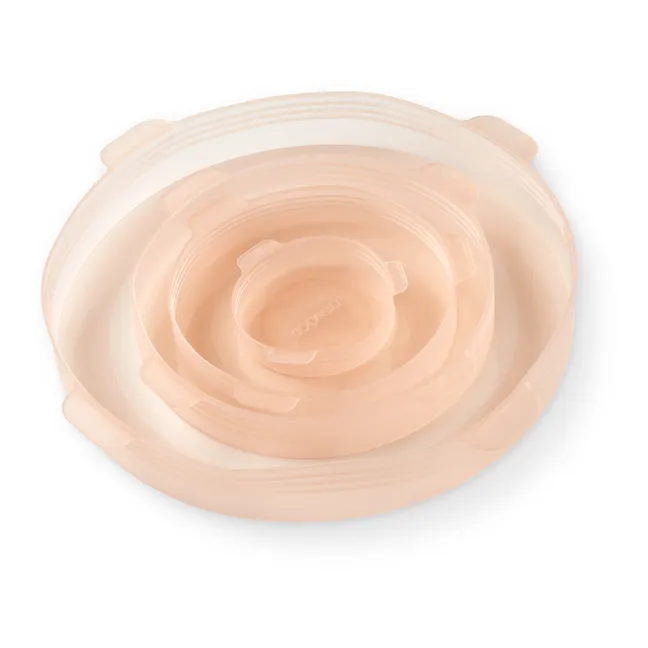 Rasmus Silicone Dish Cover | Pale pink