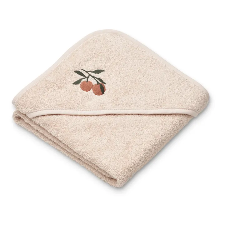 Capa de baño de algodón ecológico Batu | Rosa Melocotón- Imagen del producto n°0