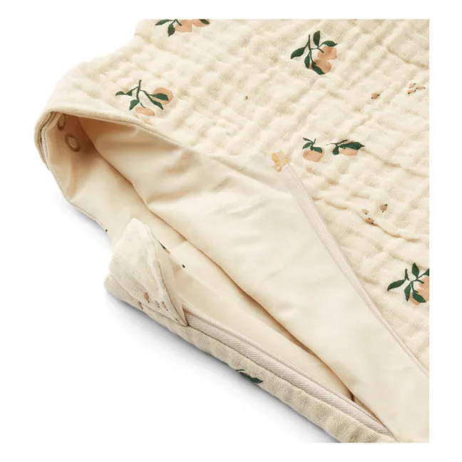 Flora Organic Cotton Sleeping Bag | Peach