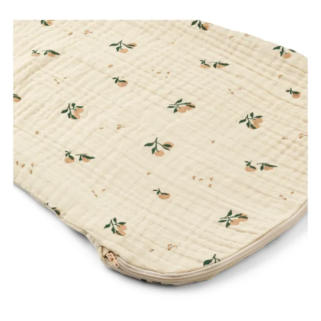 Flora Organic Cotton Sleeping Bag | Peach
