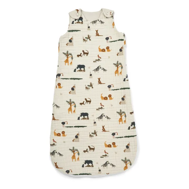 Flora Organic Cotton Sleeping Bag | Beige