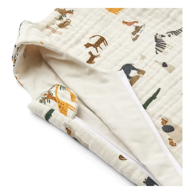 Flora Organic Cotton Sleeping Bag | Beige