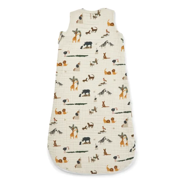 Flora Organic Cotton Sleeping Bag | Beige