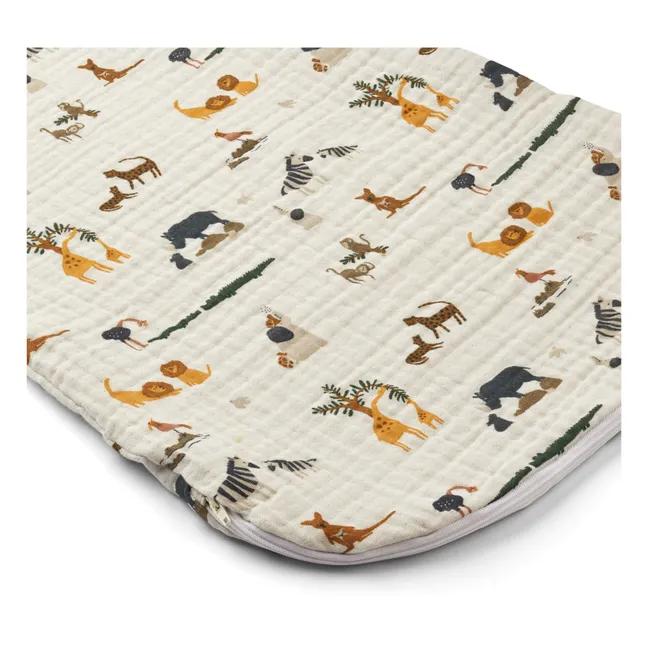 Flora Organic Cotton Sleeping Bag | Beige