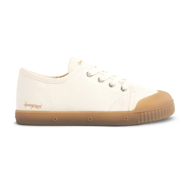 Zip G2 Heavy Lowrise Canvas Sneakers | Off white