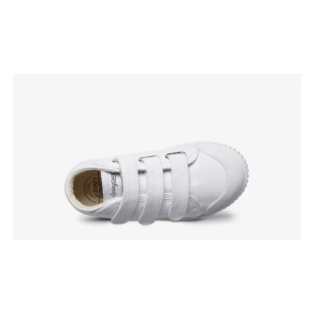Baskets Montantes Scratchs B2 Canvas | Blanc