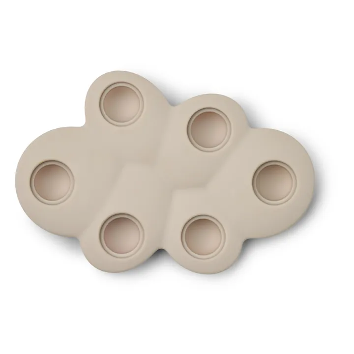 Pop it-Spielzeug aus Silikon Wolken | Beige- Produktbild Nr. 2