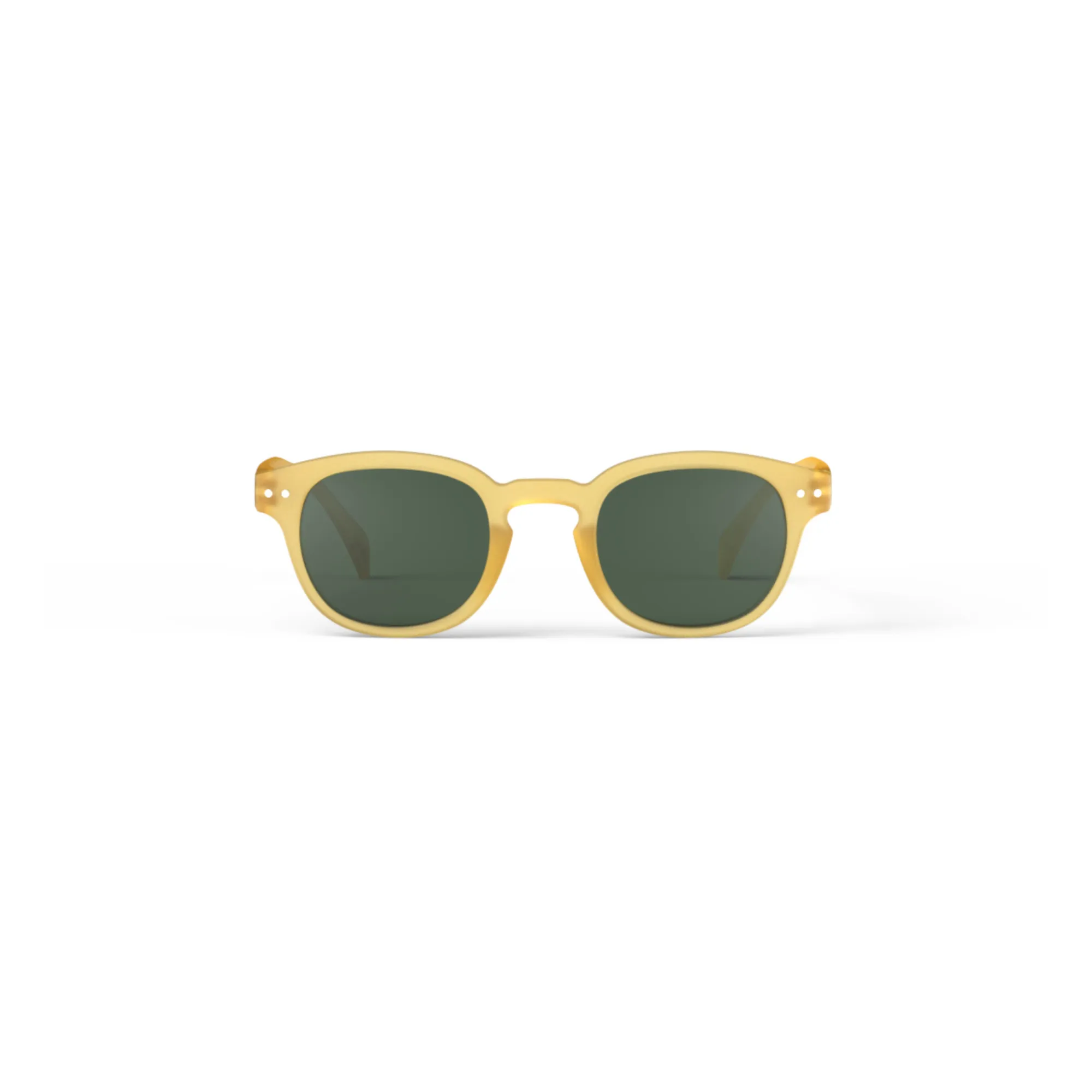 Izipizi Unisex Yellow Sunglasses #C