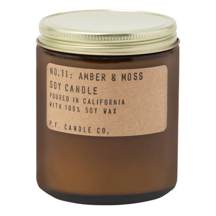 N°11 Amber & Moss Soy Candle - 200 g- Product image n°1