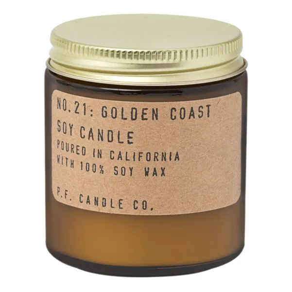 Candela profumata di soja n°21 Golden Coast - 100 g