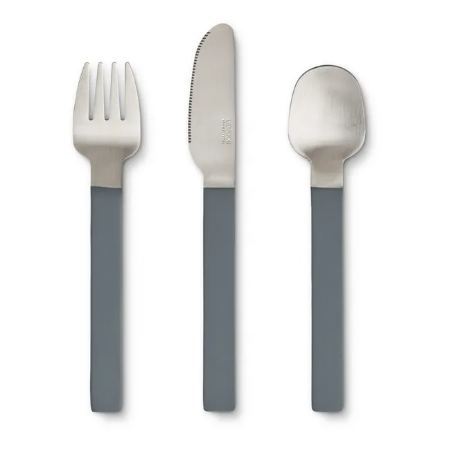 Colin Stainless Steel Cutlery Set | Whale blue