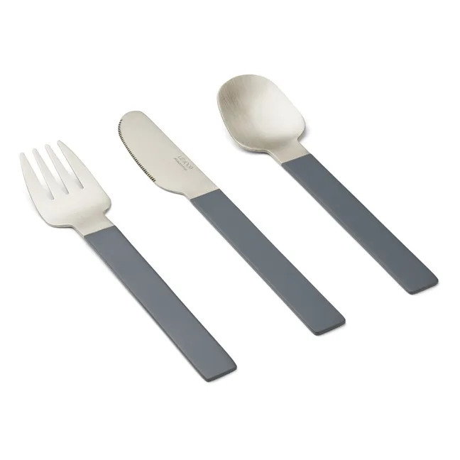 Colin Stainless Steel Cutlery Set | Whale blue