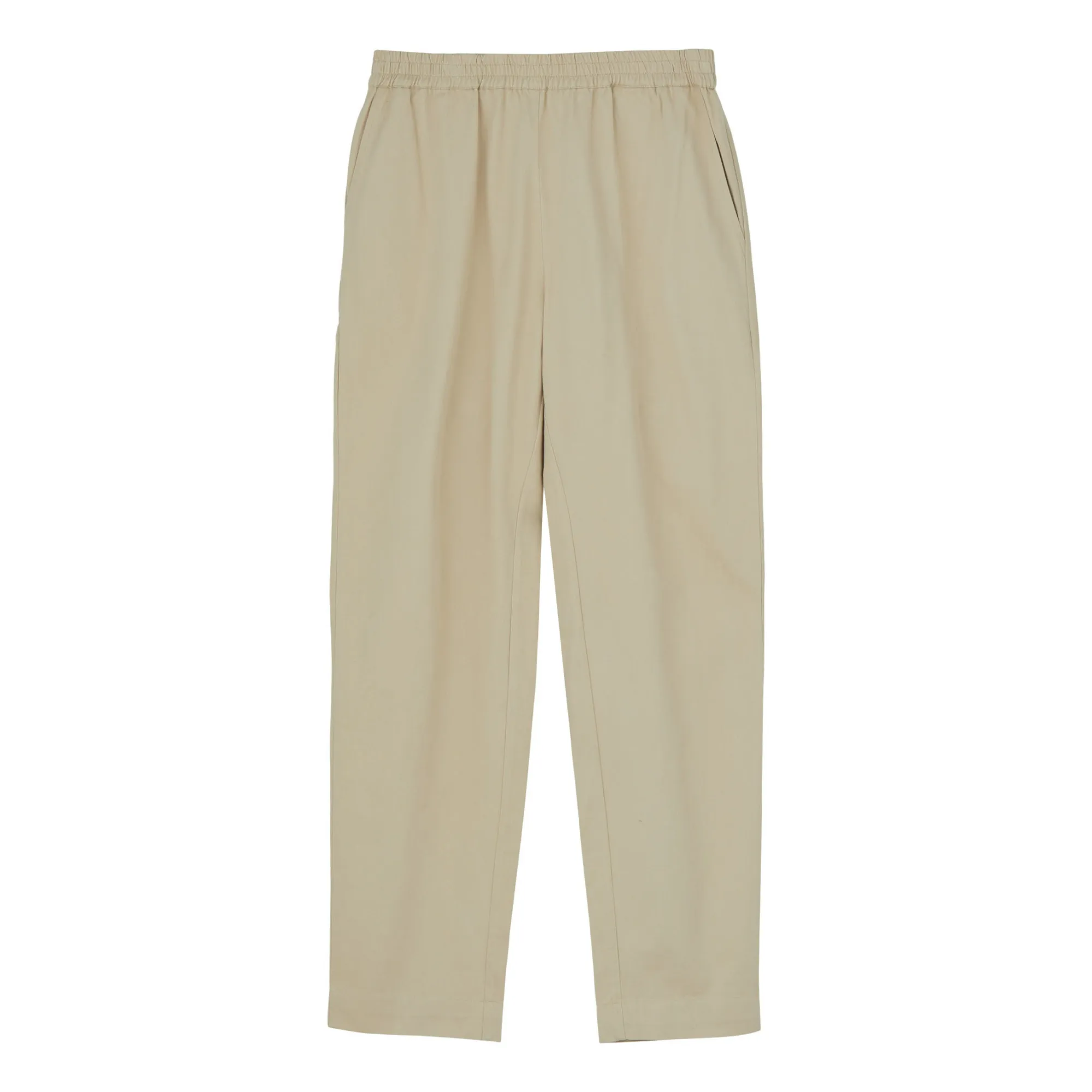 Pantalon Abby Coton Bio | Sable- Image produit n°0