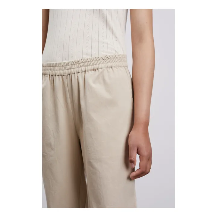Organic Cotton Abby Pants | Sand- Product image n°3