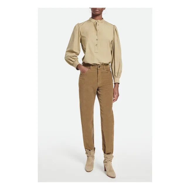 Camicetta Aloe | Verde militare