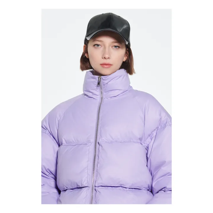 Luna Puffer Jacket | Lilac- Product image n°3