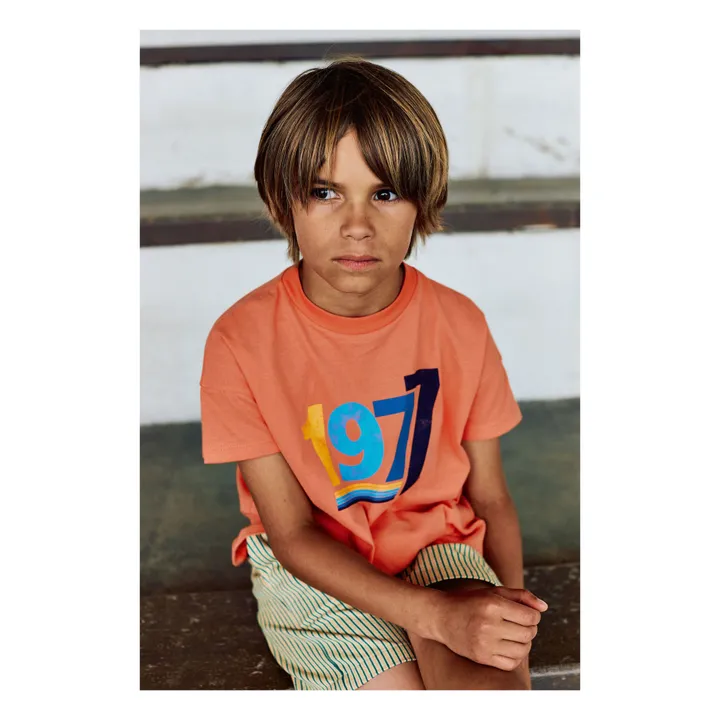 Camiseta Dickson de algodón ecológico | Naranja- Imagen del producto n°1