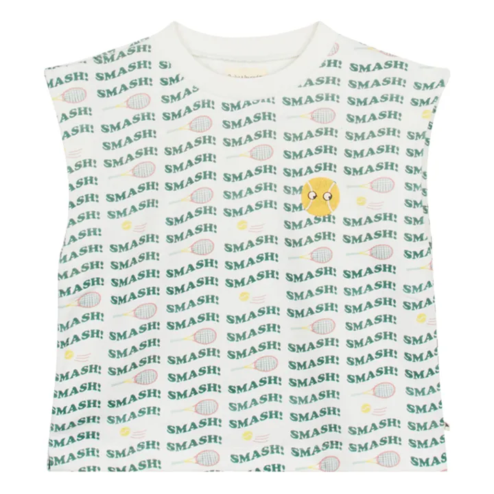 Camiseta de tirantes de algodón orgánico Dorianna | Crudo- Imagen del producto n°0