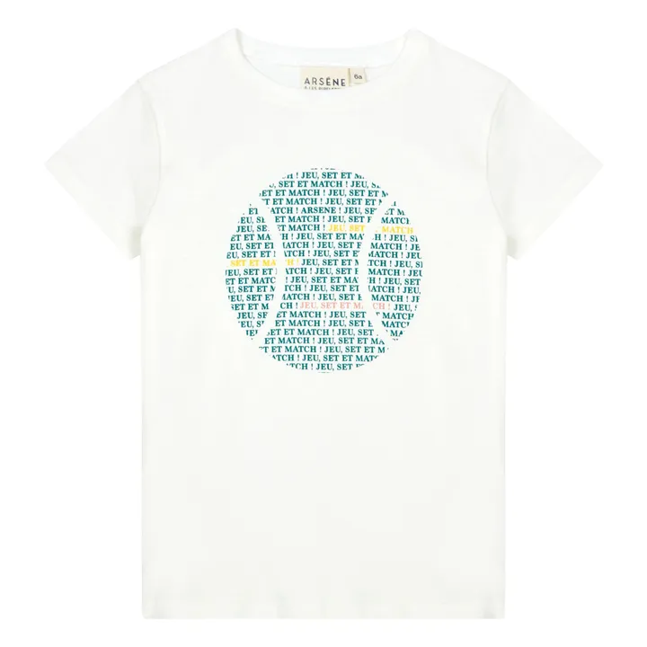 Camiseta de algodón ecológico Dilovan | Crudo- Imagen del producto n°0