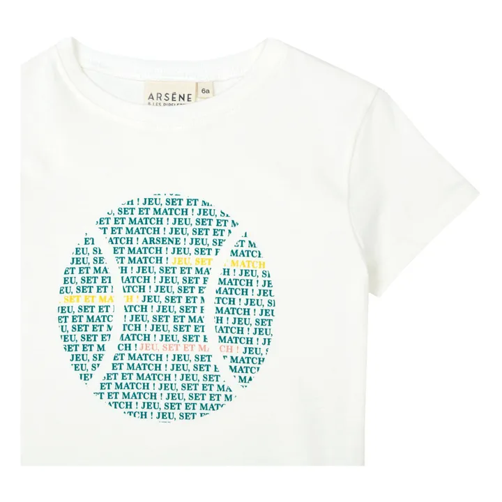 Camiseta de algodón ecológico Dilovan | Crudo- Imagen del producto n°2