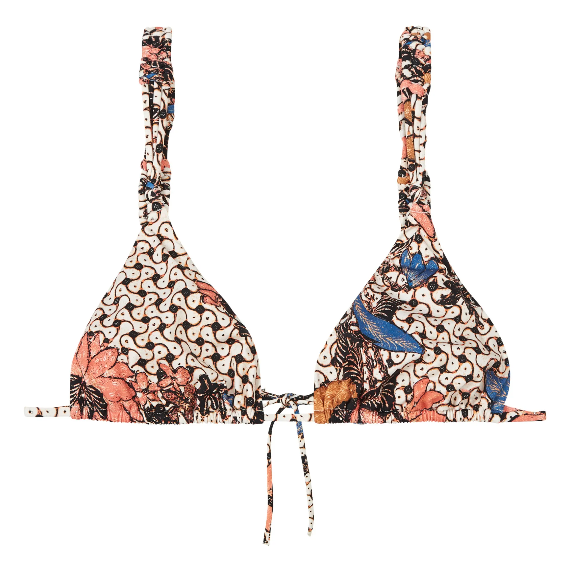 Ulla Johnson Ecru Catalina Bikini Top