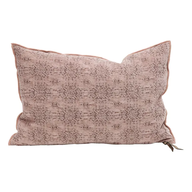 Jacquard Kilim Vice Versa Cushion | Pink