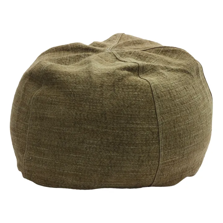 Pouf in tela nomade | Bronzo- Immagine del prodotto n°0