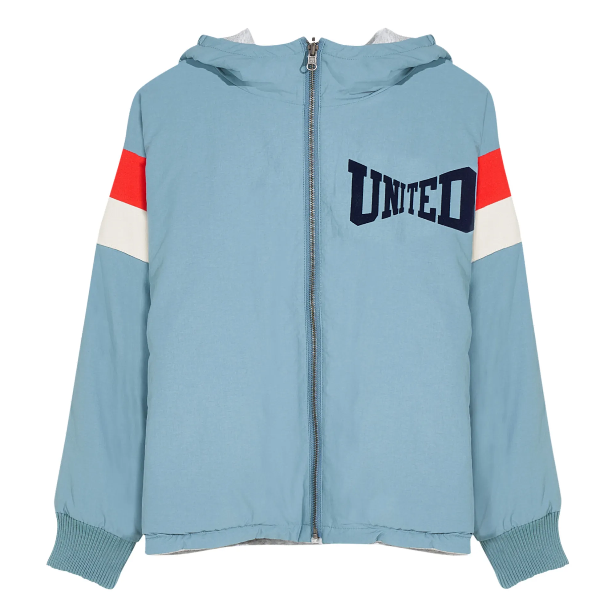 Bellerose Grey Blue Henrik Reversible Jacket