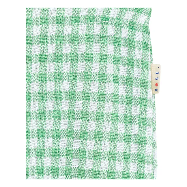 Pantalones Fiona Gingham | Verde