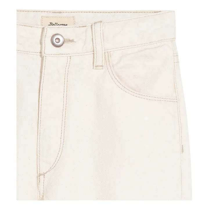Jeans gerade Popies | Weiß- Produktbild Nr. 1