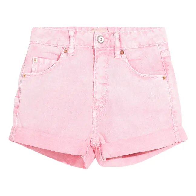 Petite Shorts | Pale pink