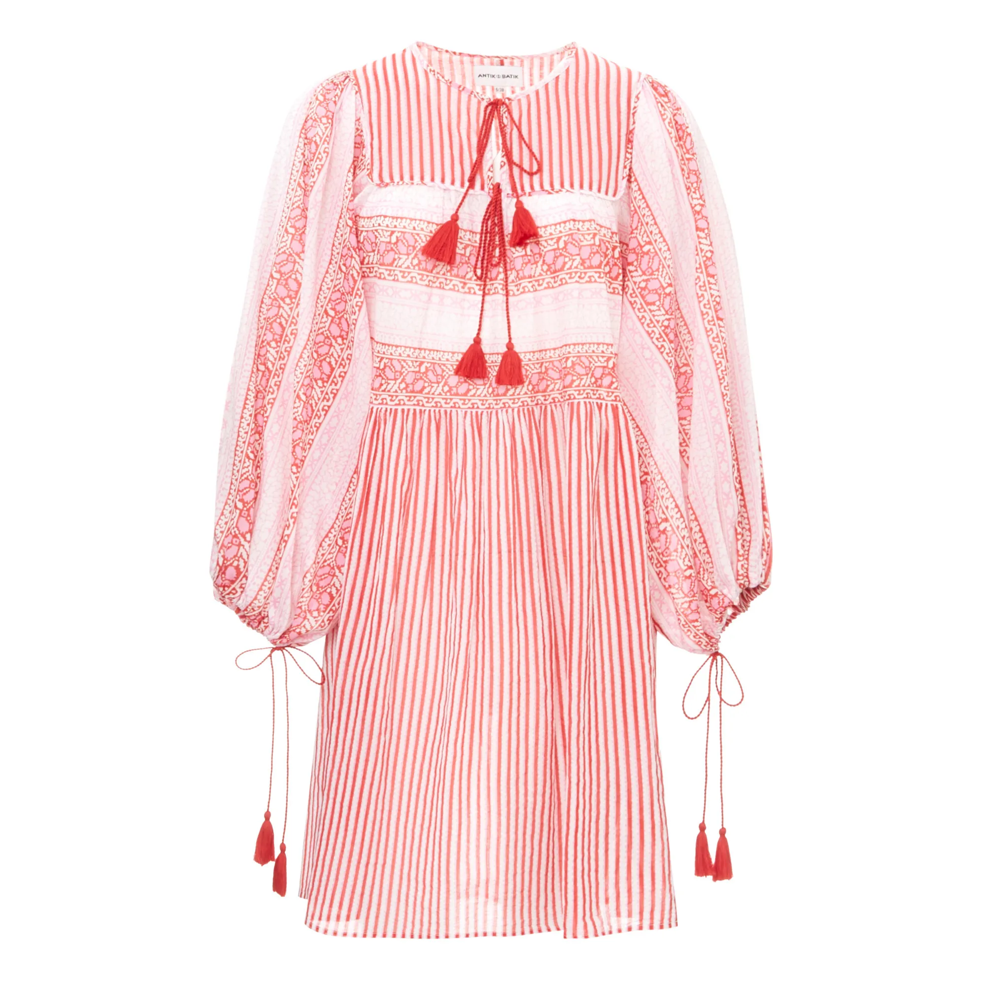 Antik Batik Pink Amelie Mini Dress