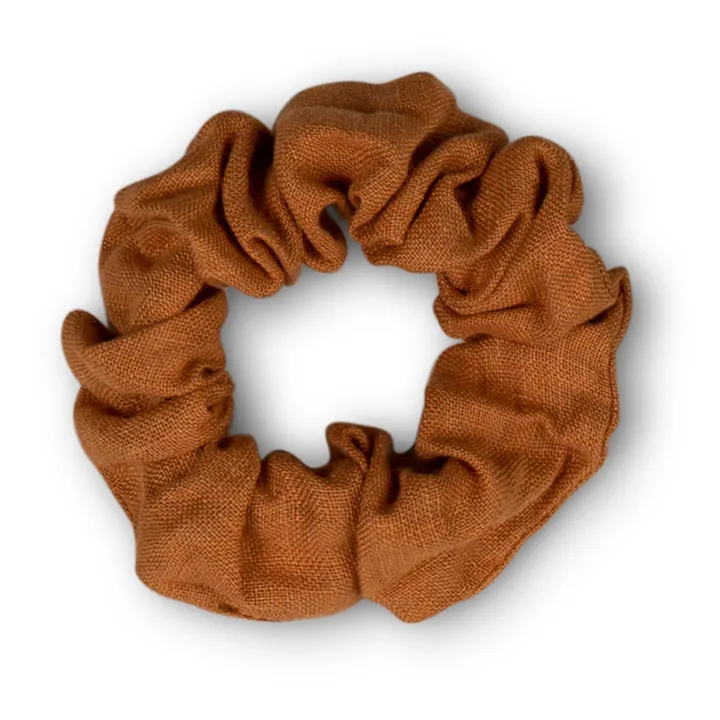 Linen Scrunchie | Rust- Product image n°0