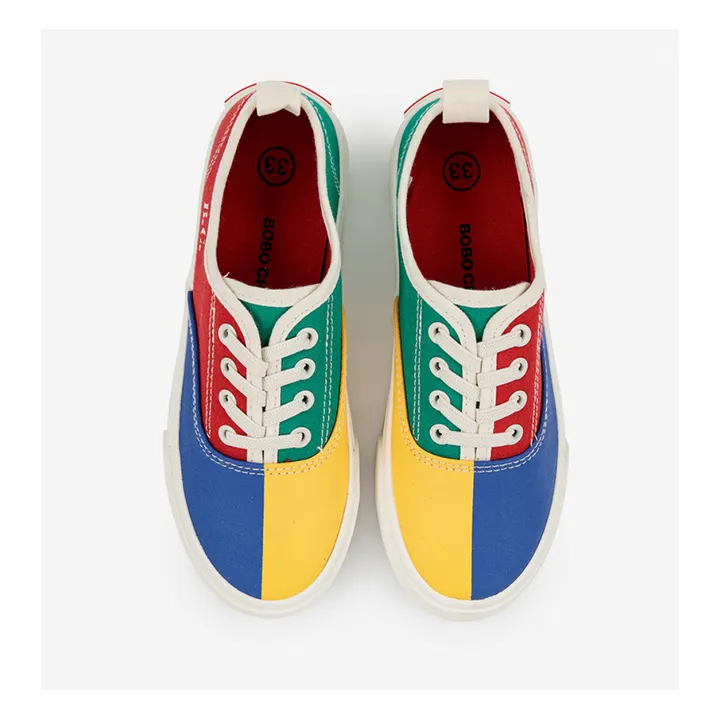 Two-tone Laces Sneakers | Blue- Product image n°3