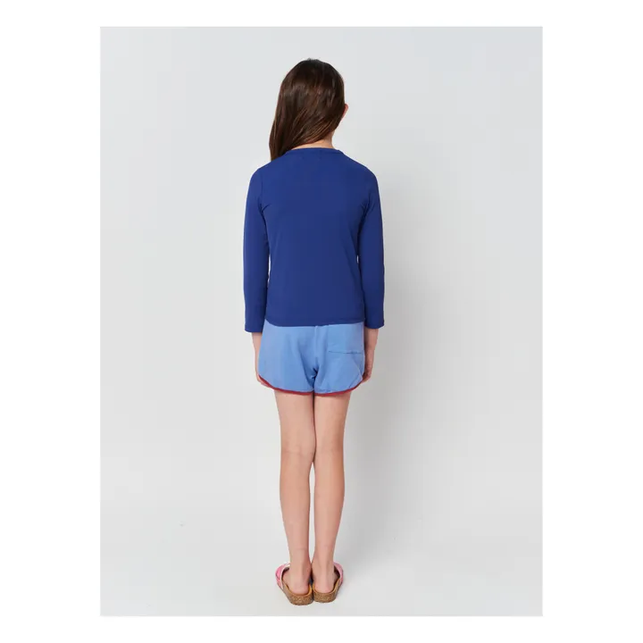 Shorts Bio-Baumwolle BC | Blau- Produktbild Nr. 7